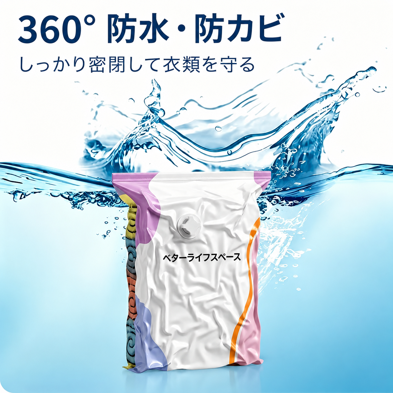 【本日最終日】2点購入で1点無料プレゼント🔥 SVOZK® ポンプ不要 3D圧縮収納バッグ — お家の収納スペースをすぐに広げる省スペースアイテム